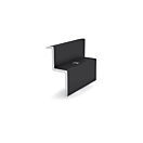 Modulendklemme Standard 30-31mm, schwarz eloxiert