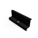 Endklemme 38mm schwarz eloxiert