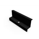 Endklemme 40mm schwarz eloxiert