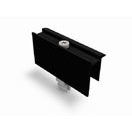Endklemme Rapid2+ H 46mm schwarz eloxiert