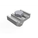 Blitzschutzklemme fuer 8 mm