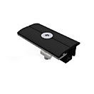 EndklemmePlandach5 Laminat schwarz eloxiert 6 u. 8mm