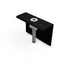 Endklemme Plandach 5 Rahmen 50mm schwarz eloxiert