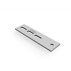 Montageplatte doppelt Stockschraube M10 M12
