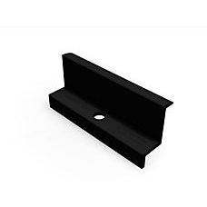 Endklemme 40mm schwarz eloxiert