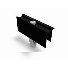 Endklemme Rapid2+ H 40mm schwarz eloxiert