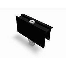 Endklemme Rapid2+ H 46mm schwarz eloxiert