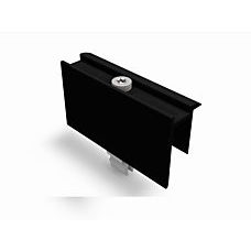Endklemme Rapid2+ H 50mm schwarz eloxiert