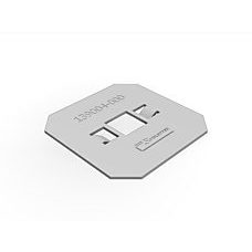 Unterlegblech Mittelklemme Eco