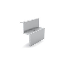 Modulendklemme Standard 48mm, Aluminium