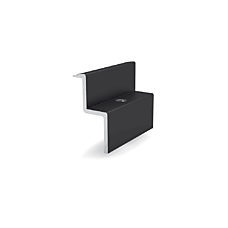 Modulendklemme Standard 42-44mm, schwarz eloxiert