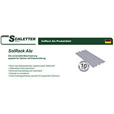 Produktblatt SolRack Alu