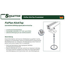 Produktblatt Fixplan Klicktop