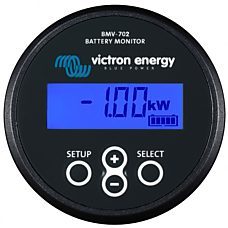Victron Präzisions‐Batterie‐Wächter für 2 Batterien - BMV‐702 Schwarz